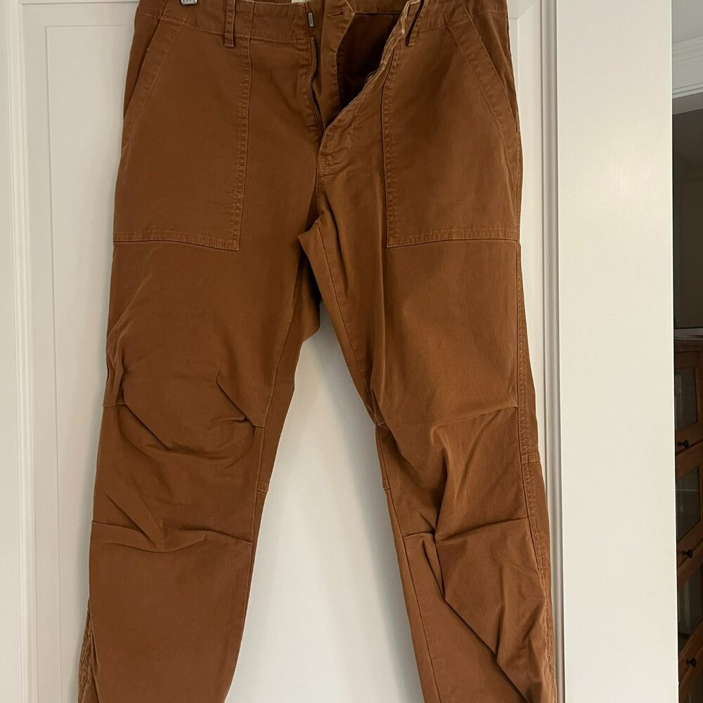 Nili Lotan Cropped French Military Joggers Slouchy Slim Size 8